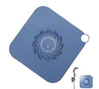 Capot de vidange - Bouchon de douche pour salle de bain, baignoire, évier avec design anti-obstruction pour appartement, maison, baignoire, lavabo, intérieur et extérieur, durable, 28 x 28 x 0,8 cm