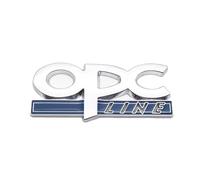 Capot de Voiture Logo pour AAA, Emblèmes pour Auto Remplacer l'emblème du 3D Logo pour Capot Avant et Arrière et Logo du Coffre,C-Silver