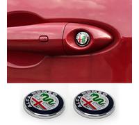 Capot de Voiture Logo pour Alfa Romeo Tonale AB 2022,Emblèmes pour Auto Remplacer l'emblème du 3D Logo pour Capot Avant et Arrière et Logo du Coffre,A