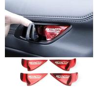 Capot de Voiture Logo pour Mazda 3 6 BL BM GJ CX3 CX-5 CX5 KE KF CX7 CX9 MX5 Axela ATENZA, Emblèmes pour Auto Remplacer l'emblème du 3D Logo pour Capot Avant et Arrière et Logo du Coffre