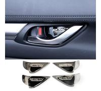Capot de Voiture Logo pour Mazda 3 6 BL BM GJ CX3 CX-5 CX5 KE KF CX7 CX9 MX5 Axela ATENZA, Emblèmes pour Auto Remplacer l'emblème du 3D Logo pour Capot Avant et Arrière et Logo du Coffre