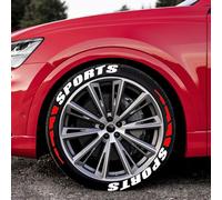 Capot de Voiture Logo pour Porsche Macan 1 (I) 95B Facelift 2018-2021,Emblèmes pour Auto Remplacer l'emblème du 3D Logo pour Capot Avant et Arrière et Logo du Coffre,Red