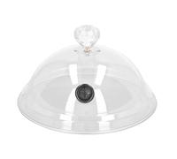 Capot D'infuseur De Fumée,Fumer Cloche Dôme Couvercle en Plastique Alimentaire Couverture,Couvercle De Dôme Pour Fumer à la Maison, Couvercle De Cloche D'infuseur De Fumée Pour Plaques De Pulvérisa