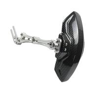 Capot Garde-Boue Moto Garde-Boue Arrière Universel en Alliage pour Vélo Électrique Rotation À 360° Extension Bonne Résilience(Argent)