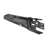 Capot Garde Boue Moto Pour Surron Pour Light Bee X Garde-boue Arrière Moto Pièces Plastique Allongées Pour Supermotard Vélo Électrique Dirt Bike(Carbon fiber)