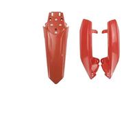 Capot Garde Boue Moto pour Talaria Sting R MX4 pour X3 Kit De Carénage Et Protection Garde-Boue en Plastique pour Siège Arrière Moto(Red)