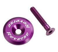 Capot jeu de direction avec vis Reverse Components Violet