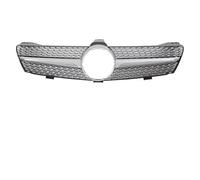 Capot Maille Grille Calandre Chocs Avant Chromée Style Diamants Noirs Pour CLS Classe W219 CLS350 CLS500 05-08 Calandre Supérieure DStyle Pour AMG Grilles Calandre Capot Avant(Diamonds-Silver)
