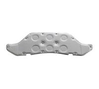 Capot Moteur Coton Insonorisé Pour GLA H247 2020 Tapis Insonorisant Mousse Coton Avec Boucle(Argent)