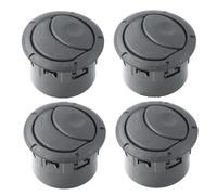 Capot Moteur Insonorisant Lot de 4 grilles de Ventilation de climatisation pour Nissan pour NV400 2010-On.(Black 4PCs)