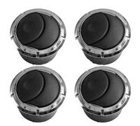 Capot Moteur Insonorisant Lot de 4 grilles de Ventilation de climatisation pour Nissan pour NV400 2010-On.(Silver 4PCs)