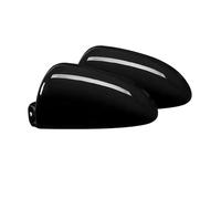 Capot Rétroviseur Pour Smart 451 Fortwo 2009 - 2014 Noir Carbone Couvercle De Rétroviseur Latéral(Black)