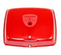 Capot rouge pour gaufrier super 2 gaufres lagrange Rouge G