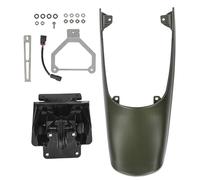Capot Selle Passager Carénage De Couverture Siège Passager Arrière Capot Queue D'extension Moto pour Kawasaki pour Z900RS 2018-2025 Cache Selle Arrière(Matte Green)