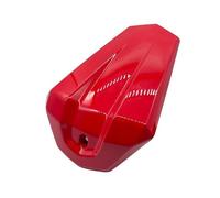 Capot Selle Passager pour YZF R125 2008-2013 2014 2015 2016 2017 2018 Couvercle Arrière De Siège Carénage Capot Passager Pillion Housse Siège(Rouge)
