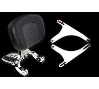 Capot selle solo Accessoires De Coussin De Protection De Séjour De Dossier De Siège De Passager Arrière De Dossier De Moto Pour Harley Dyna 2006-2015