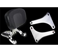 Capot selle solo Accessoires De Coussin De Protection De Séjour De Dossier De Siège De Passager Arrière De Dossier De Moto Pour Harley Softail '03-'17 FLSTC/I