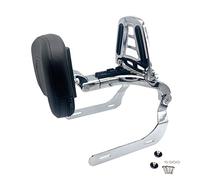 Capot selle solo Accessoires De Coussin De Protection De Séjour De Dossier De Siège De Passager Arrière De Dossier De Moto Pour R18 R 18 2020 2021 2022(Argent)