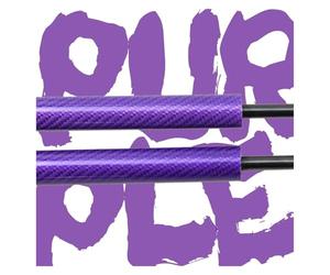 Capot Strut Tige Amortisseur Capot Pour Prelude Pour BB5-For BB9 1997-2001 Support Levage Jambe Force À Gaz Avant Modifier L'amortisseur(Purple Carbon Fiber)