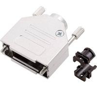 Capot SUB-D 15 pôles encitech DTZK15-K 6560-0105-02 tout en métal 180 ° argent 1 pc(s)