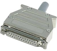 Capot SUB-D 15 pôles Harting 09670150453 plastique, métallisé 180 ° argent 1 pc(s)