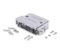 Capot SUB-D 25 pôles BKL Electronic 10120078 plastique, métallisé 180 ° argent 1 pc(s)