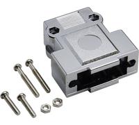 Capot SUB-D 25 pôles BKL Electronic 10120249 plastique, métallisé 180 ° argent
