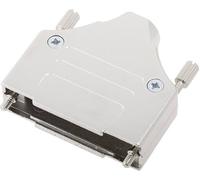 Capot SUB-D 25 pôles encitech MHDM25-K 6560-0136-03 tout en métal 180 ° argent 1 pc(s)