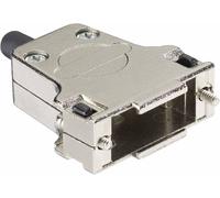Capot SUB-D 9 pôles Harting 09670090344 métal 180 ° argent