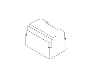 Capot superieur 844 er - FAAC 7273425