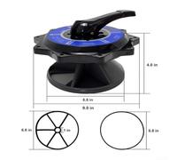 Capot Supérieur Vanne 2 Pouces R0443900 pour Piscine | Compatibilité pour zodiac pour jandy, modèle R0443900, gestion flux optimisée, entretien piscine facile