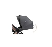 Capote de poussette Chicco noire satinée