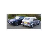 Capote Vinyle Blanc pour Golf 1 Cabriolet