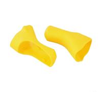 Capots de levier de frein en silicone pour 4700/105 5800/UT 6800 conçus pour améliorer le confort et le contrôle (jaune)
