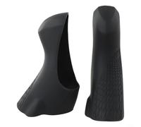 Capots de levier de frein en silicone pour Sora St-r2000 St-r3000 St-r3030 avec poignée antidérapante et résistance aux intempéries pour le confort du cyclisme sur route (noir)
