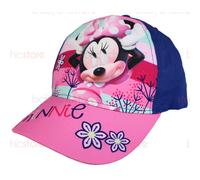 Cappellino con Visiera di Minnie - Flowers Blue