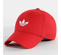 Cappello Adidas Originals Berretto Baseball Class Trefoil Rouge/Blanc JC6026