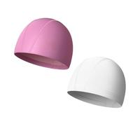 Cappello Da Nuoto Adulto Impermeabile - Set 2 Pezzi Berretto Elastico E Traspirante | Cappello Resistente All'Acqua Per Piscina, Spiaggia, Sport, Viaggi E Attività Outdoor Unisexe