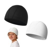 Cappello Da Nuoto Adulto Impermeabile - Set 2 Pezzi Berretto Elastico E Traspirante | Cappello Resistente All'Acqua Per Piscina, Spiaggia, Sport, Viaggi E Attività Outdoor Unisexe