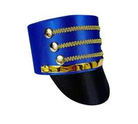 Cappello Schiaccianoci Per Adulti, polyester 58 cm | Giocattolo Ad Anello Per Majorette Di Banda Marciante, Cappello Da Soldato Schiaccianoci Per Tamburo Maggiore Creativa | Per Adulti, Adolescenti, F