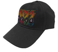 Rock Off Trade - Chapeau Kiss Unisexe Logo Visages et Icônes Noir Importé