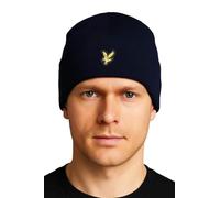 CAPPELLO Uomo LYLE & SCOTT 1874 HE2313A COTTON BEANIE Z271 DARK NAVY