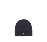 CAPPELLO Uomo LYLE & SCOTT 1874 HE2314A LAMBSWOOL BLEND RIBBED Z56 DARK NAVY MARL