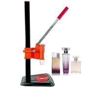 Capper manuel et scellant pour la fabrication de parfum, presse à col en métal réglable en hauteur pour bouchons de pulvérisation et bouteilles en verre