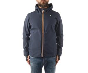 Cappotto k-way k7118iw blue a2b -a.3 - s