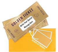 Cappstan UK Carte Deluxe Surprise à Gratter en Or (Anglais - Lot de 2)