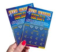 Cappstan UK Voulez-vous devenir mon parrain ? Lot de 2 cartes à gratter - Parrain surprise - Invitation au baptême - Question personnelle sur le parrain