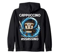 Cappuccino Assassino Italian Brainrot Meme Ninja Lover Kids Sweat à Capuche