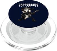 Cappuccino Assassino Jouant de la Guitare Italienne Brainrot Meme PopSockets PopGrip pour MagSafe