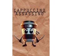 CAPPUCCINO ASSASSINO Quaderno A5 A RIGHE Italian Brainrot Style: Copertina Virale, Ironica e Trash - Idea Regalo per Fan della Cultura Meme